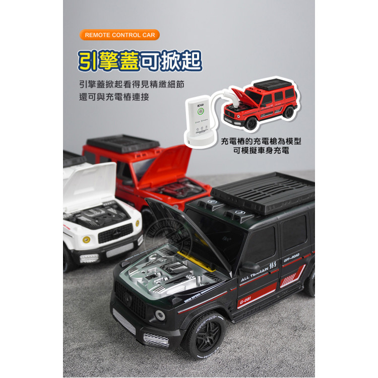1:24 OFF-ROAD無線遙控越野車(附充電電池)(充電樁模型)(KS12Y)