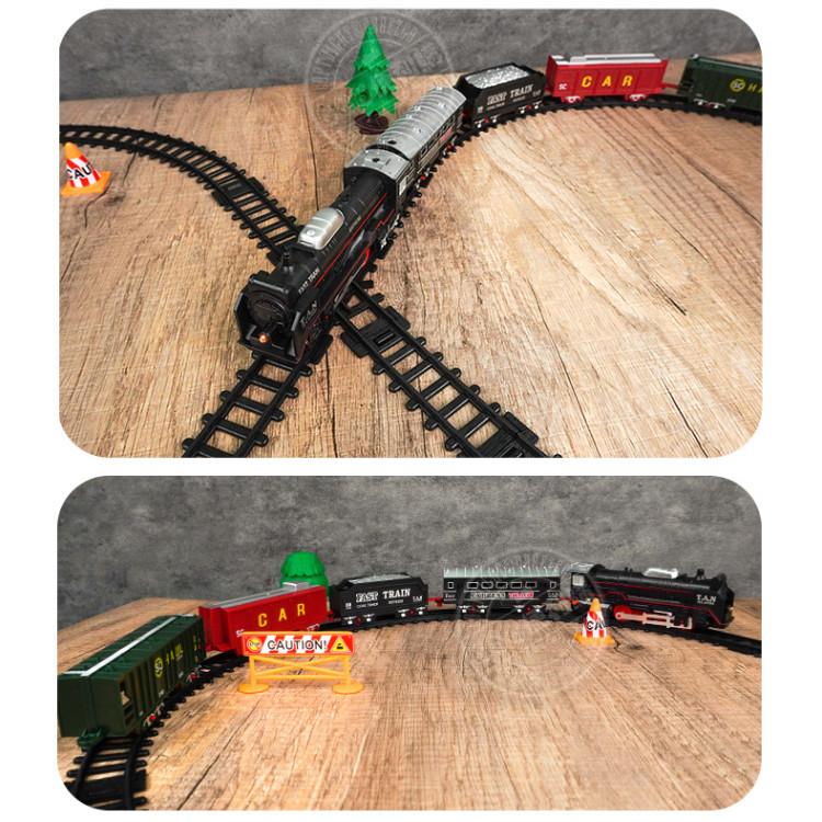 5節式8字軌道電動小火車(91x43公分)(3307) (無法超商取貨)