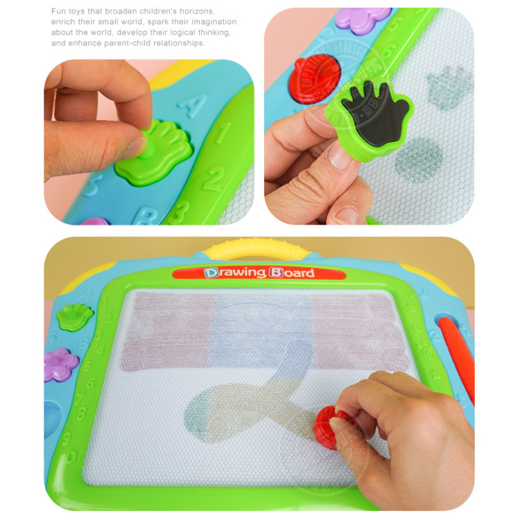 62885高級彩色磁性畫板(大版)(擦寫流暢)(4腳架變桌子) (無法超商取貨)