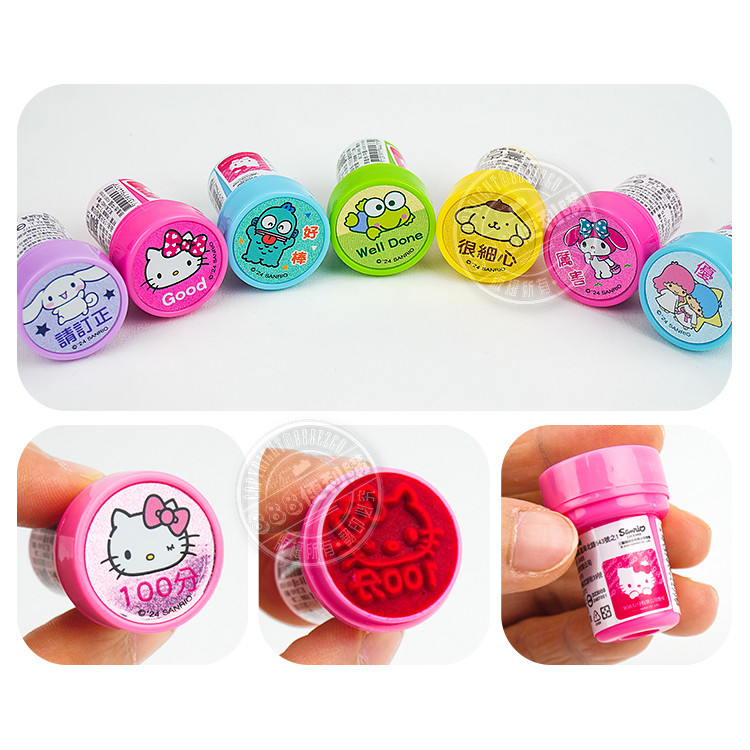 卡通獎勵小印章(授權)(多款混出)  1/40/13(20入裝)