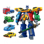 4合1機甲先鋒變形機器人豪華組(W8868)