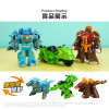 3入恐龍變體機器人(1～2步驟快速變形／適合幼兒)(16838)