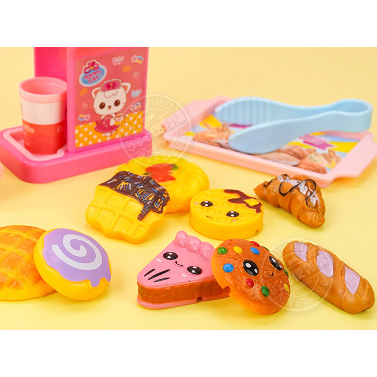 快樂貓我的咖啡機下午茶家家酒(附小甜點)(授權329)(顏色隨機)