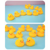 12入黃色小鴨洗澡玩具啾啾(安全漆ST607)