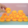 12入黃色小鴨洗澡玩具啾啾(安全漆ST607)