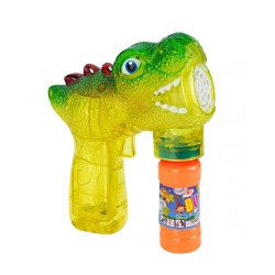 新式連續不間斷恐龍造型電動泡泡槍(LED燈/多泡泡量/防逆流設計/適合小小孩)(MY2631)