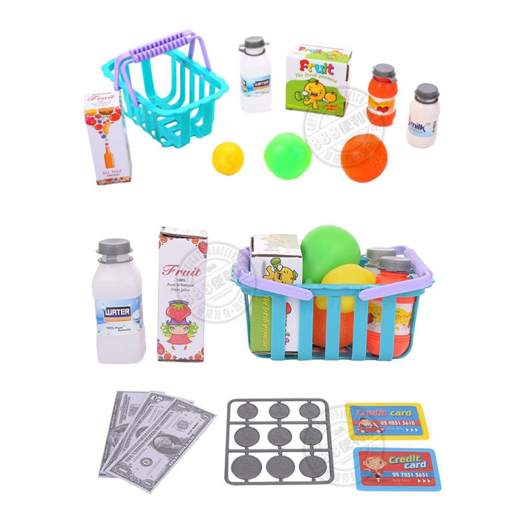 仿真聲光超市收銀機辦家家酒(有計算機功能)(ST1018A)