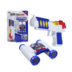 手持式電動聲光短槍+望遠鏡(6496)