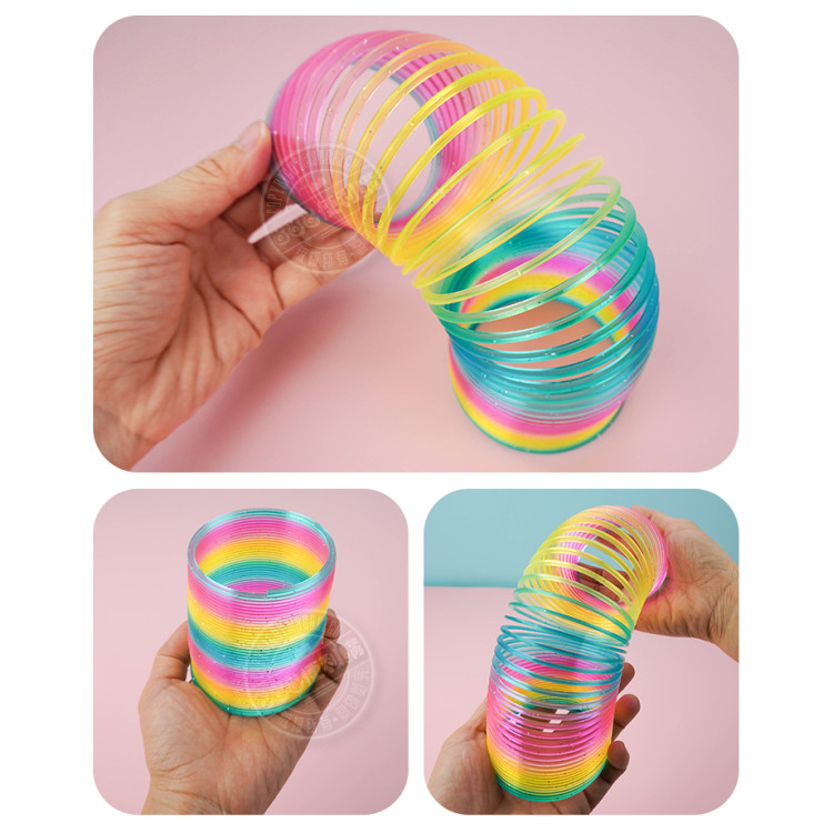 兒童版競技彩虹彈簧圈(可做花式表演)(2入裝)