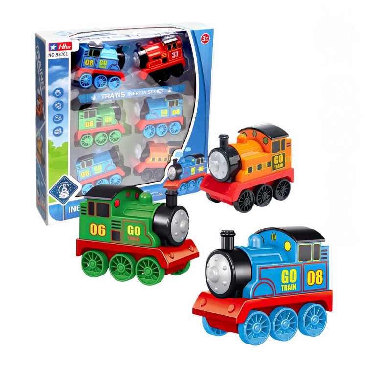 6入慣性摩輪採礦小火車頭盒裝組(93761)