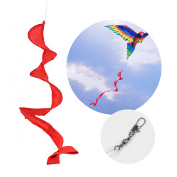 勾掛式螺旋長尾巴(長約150公分)(氣流旋轉視覺/穩定風箏飛行)