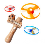 卡皮巴拉旋轉發條飛天飛碟(2+1帶發光)(戶外露營遊戲)(819)