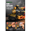 豪華版電動仿真6節式復古蒸汽火車(加水蒸氣效果/6節式/18節軌道/燈光音效)(5919) (無法超商取貨)