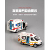 1:36 聲光迴力台灣119救護車(合金版/前後車門可開/附電池/聲光音效)
