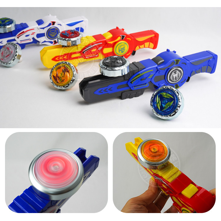 省力型手拉陀螺劍(可變手槍)(酷炫有型)(附發光螺陀*2)(6289816)