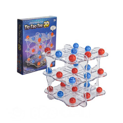 3D空間立體OX井字棋遊戲(平面+立體連線推理)(MZJ18)