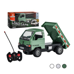 1:22 載卡多貨車造型遙控車(車頭燈亮/附3.7V充電池/固定頻道)(KS63Y)