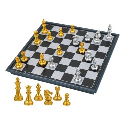 磁性西洋棋(金銀版)(益智)(2人桌遊)