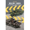 聲光摩輪雲豹裝甲車(戰車砲台可動)(燈光音效/音樂/說故事)(5858)
