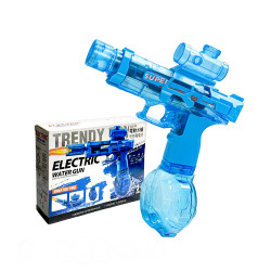 克拉克戰術型電動連發水槍(長20公分/帶火焰效果燈/附3.7V充電池)(81830)