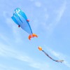 大鯨魚造型風箏(軟式風箏)（只有藍色）