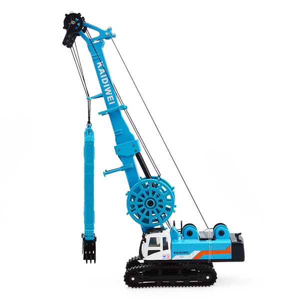 【kdw凯迪威】1:64 成槽机(蓝色)高仿真精装合金模型(授权)(625047)